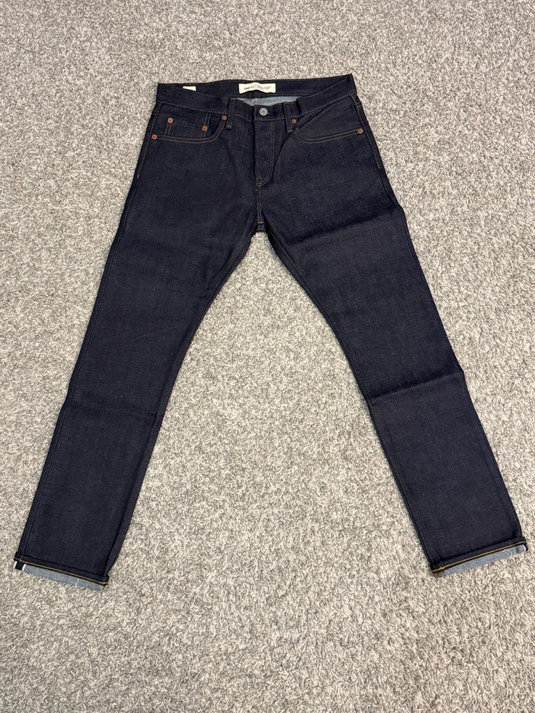 Men's Gap 1969 Kaihara Japanese Selvedge Stretch Denim Skinny Fit Size 30 X 28